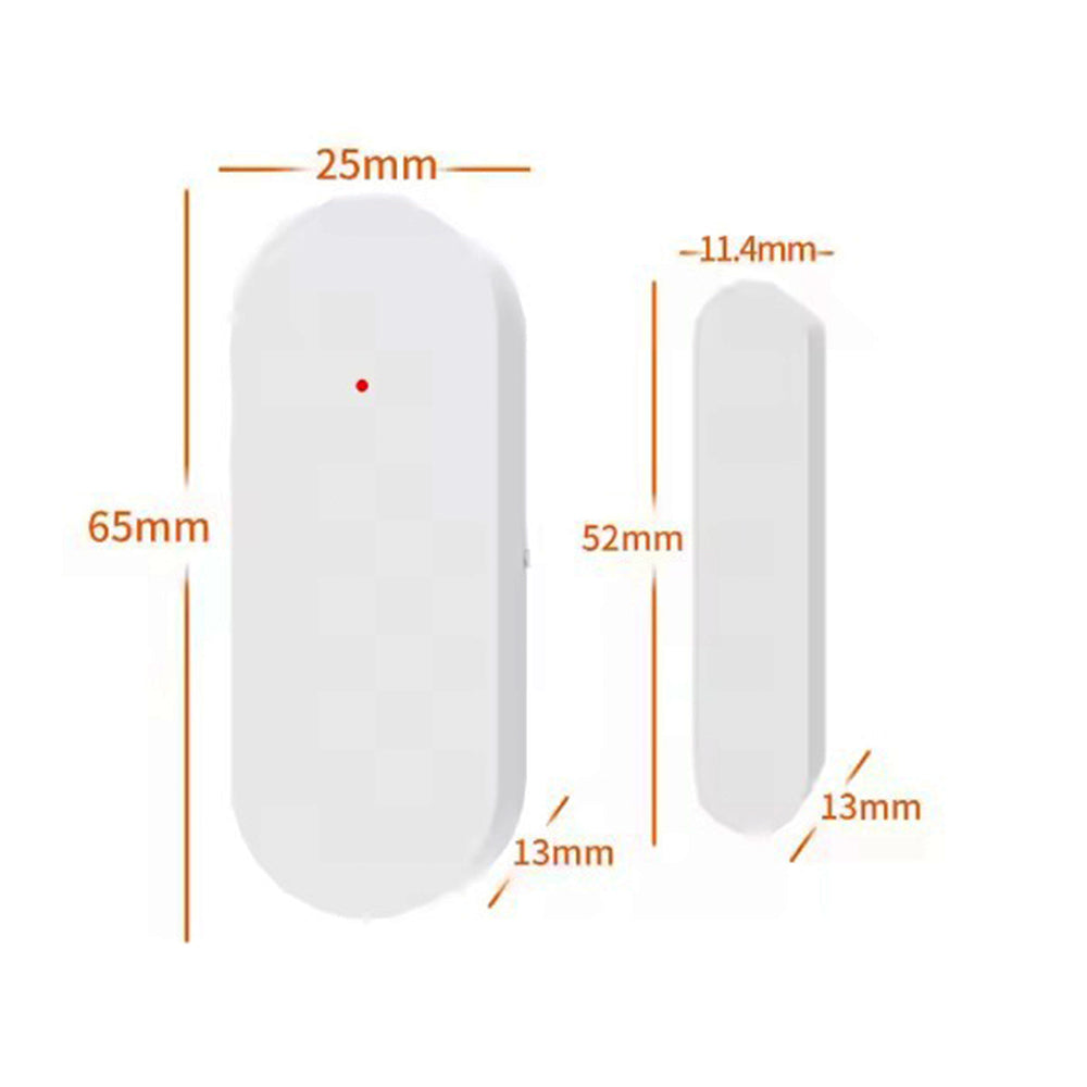 Home Alarm System with Tuya 433MHz Door/Window Detectors