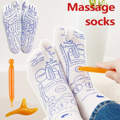 Reflexology Massage Socks for Foot Pain Relief