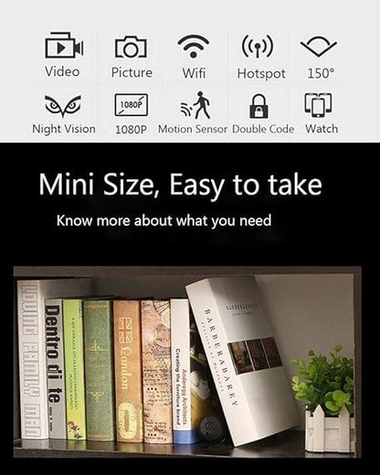 A9 Mini Wireless Night Vision HD Security Camera