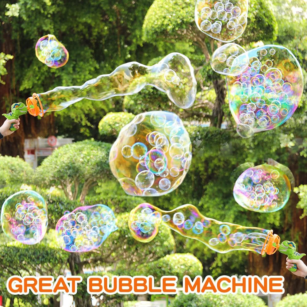 Dinosaur Bubble Blaster Gun for Kids