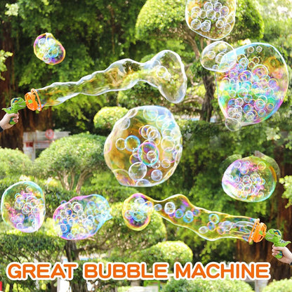 Dinosaur Bubble Blaster Gun for Kids