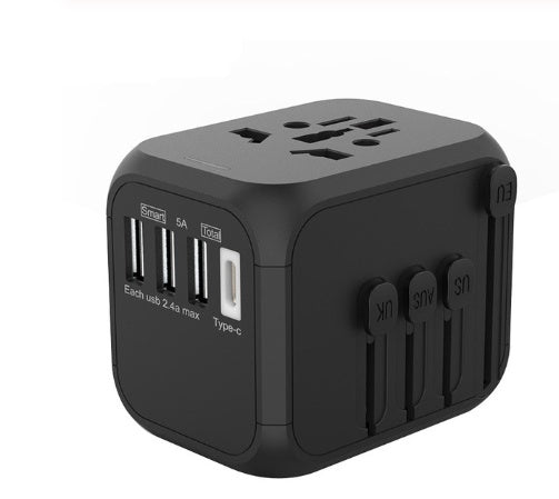 6-Way Conversion Plug Adaptor — Multi Socket Wall Extender