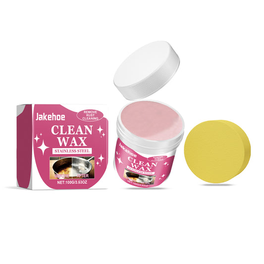 Jakehoe Kitchen Stainless Steel Cleaning Paste, Multi-functional Cleaning Paste For Polishing And Cleaning Stains On Cookware Bottoms