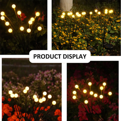 GlowSway™ Solar Firefly Lights - Swaying LED Outdoor Garden Decor (IP65 Waterproof)