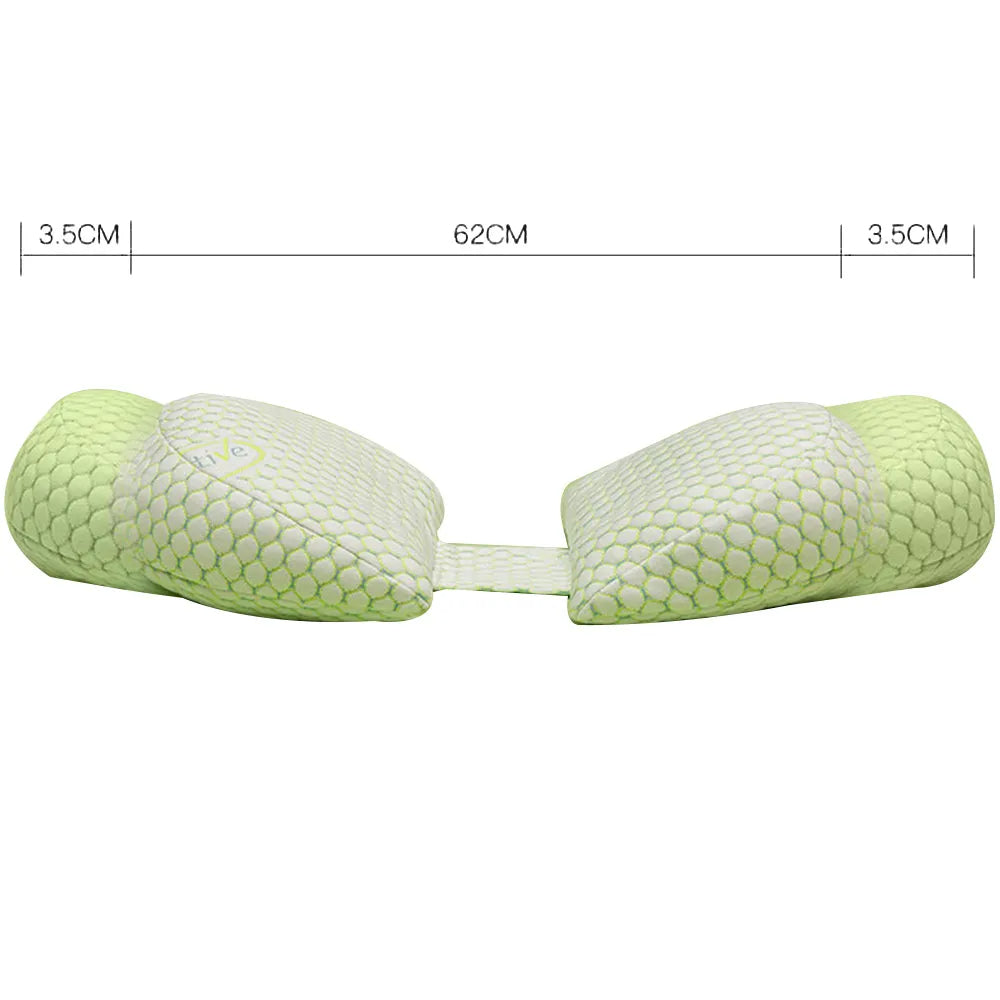 U-Shaped Waist Pillow for Pregnancy – Ergonomic Maternity Support for Better Sleep & Back Relief