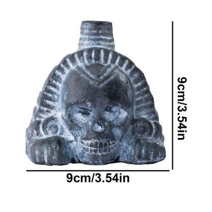 Spooky Aztec-Themed Whistle for Festivals & Fun