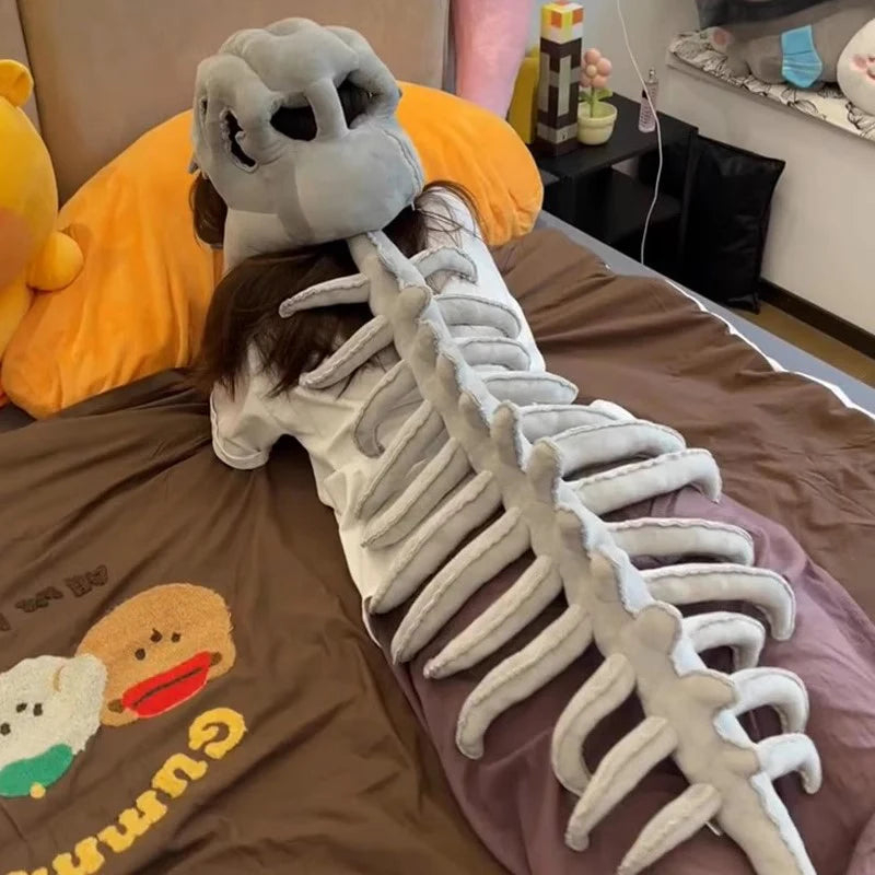 Wearable Dinosaur Skeleton Plush Toy for Kids