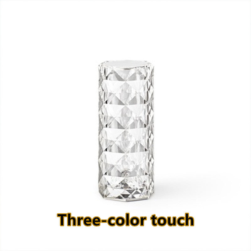 RGB Touch Dimming Nordic Crystal USB Table Lamp