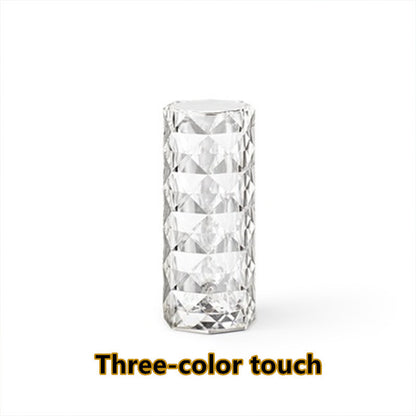 RGB Touch Dimming Nordic Crystal USB Table Lamp