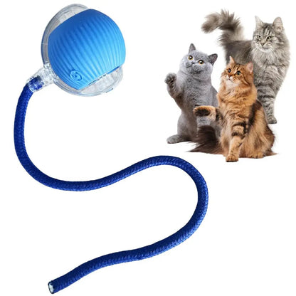 Automatic Rolling Interactive Ball Toy for Cats