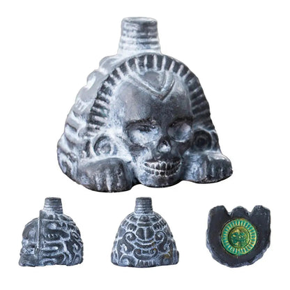 Spooky Aztec-Themed Whistle for Festivals & Fun