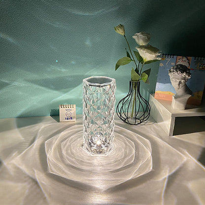 RGB Touch Dimming Nordic Crystal USB Table Lamp
