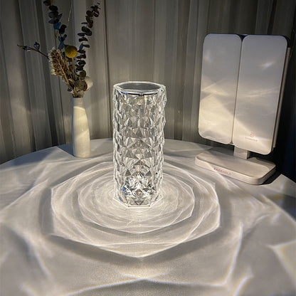 RGB Touch Dimming Nordic Crystal USB Table Lamp