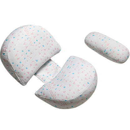 U-Shaped Waist Pillow for Pregnancy – Ergonomic Maternity Support for Better Sleep & Back Relief