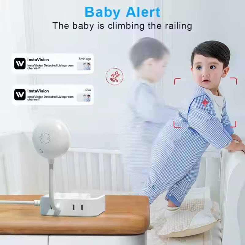 Wesecuu Home Security Smart Lollipop Camera
