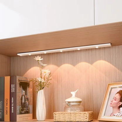 Motion Sensor Light LED Sensor Lamp Wireless Ultra Thin USB LED For Kitchen Cabinet Bedroom Wardrobe Indoor Lighting Night Light