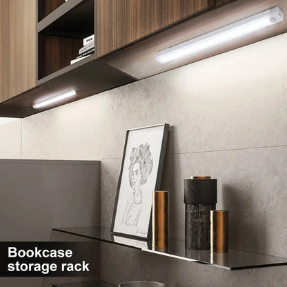 Motion Sensor Light Wireless LED Night Light Closet Night Light Kitchen Bedroom Detector Light Cabinet Staircase Backlight