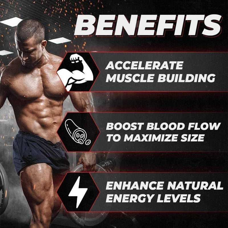 Tribulus Capsules - Lose Excess Fat, Improve Performance, Muscle Building Workout Supplement