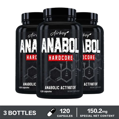 Anabol Hardcore - Make Your Muscles Bigger, Stronger, Harder & Denser, Promote Muscle Growth, Increase Strength and Endurance
