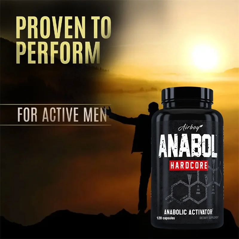 Anabol Hardcore - Make Your Muscles Bigger, Stronger, Harder & Denser, Promote Muscle Growth, Increase Strength and Endurance