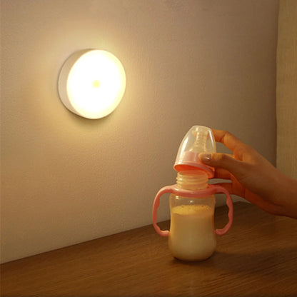 Motion Sensor Light Bedroom Night Light Room Decor USB LED Lamp Rechargeable Home Decoration Lights For Stairs Hallway Closet
