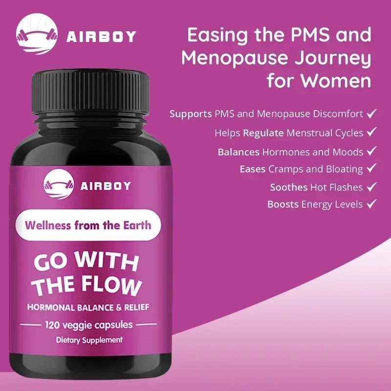 Female Hormone Balance - Supports Women's Health, Relieves Menopause, Balances Hormones, Relieves Cramps, Boosts Immunity