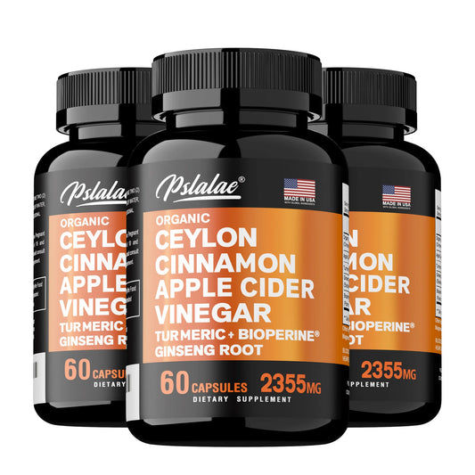 Turmeric and Curcumin Supplements Advanced Capsules with Ceylon Cinnamon Bark Powder for Women Men