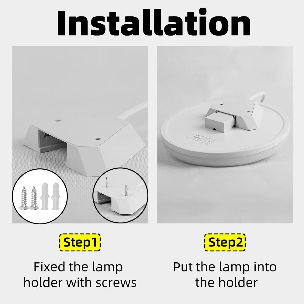 Motion Sensor Ceiling Light Modern Smart Sensor LED Lamp Human Infrared Sensing Lamp Indoor for Garage Corridor Lighting Fixture