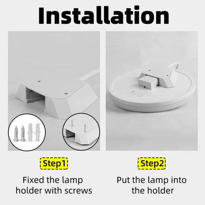 Motion Sensor Ceiling Light Modern Smart Sensor LED Lamp Human Infrared Sensing Lamp Indoor for Garage Corridor Lighting Fixture