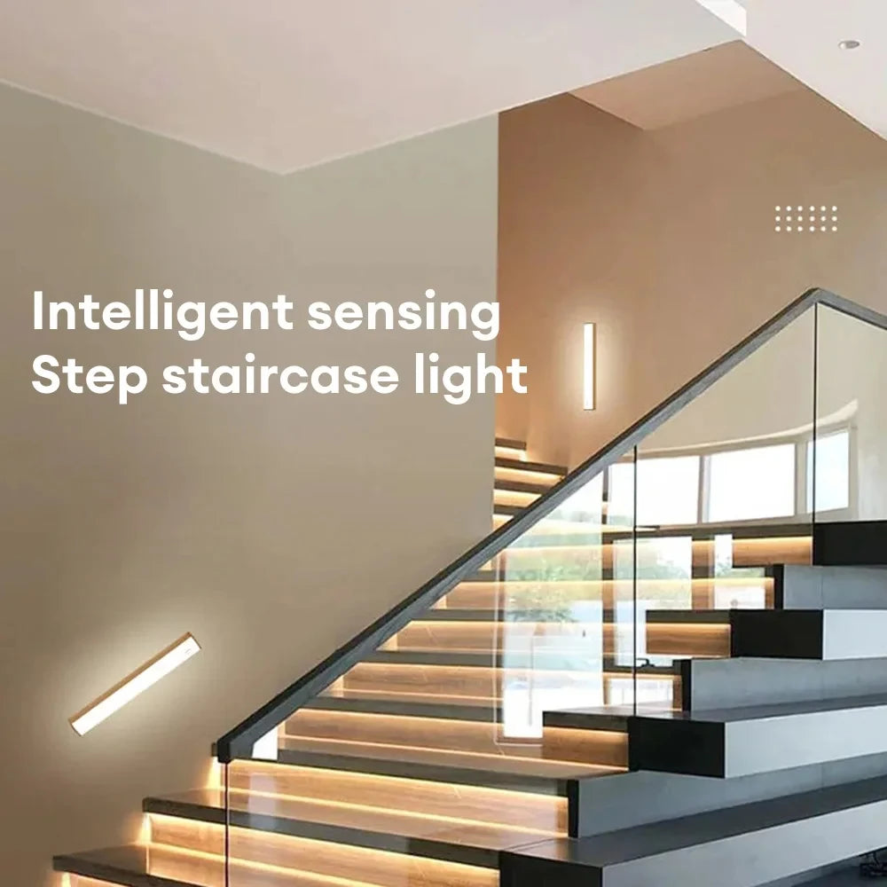 Motion Sensor Light Wireless LED Night Light Closet Night Light Kitchen Bedroom Detector Light Cabinet Staircase Backlight