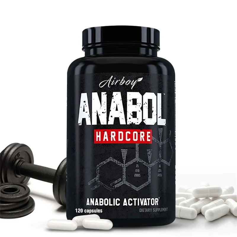 Anabol Hardcore - Make Your Muscles Bigger, Stronger, Harder & Denser, Promote Muscle Growth, Increase Strength and Endurance