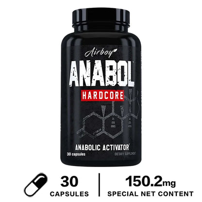 Anabol Hardcore - Make Your Muscles Bigger, Stronger, Harder & Denser, Promote Muscle Growth, Increase Strength and Endurance