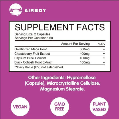 Female Hormone Balance - Supports Women's Health, Relieves Menopause, Balances Hormones, Relieves Cramps, Boosts Immunity