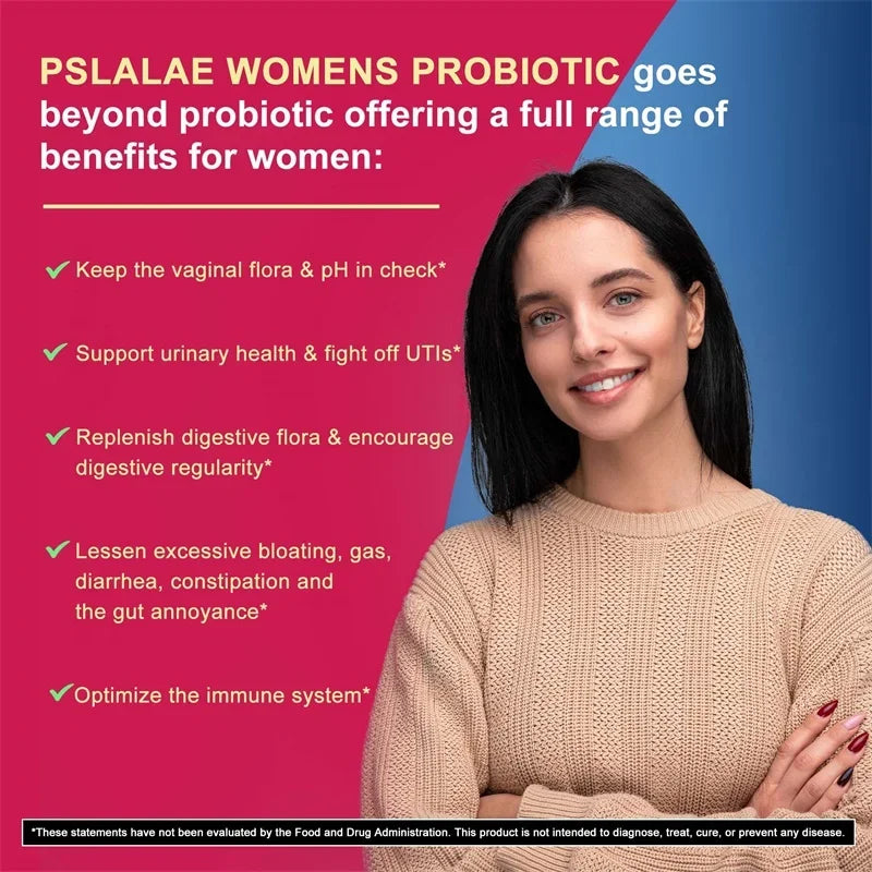 Probiotics for Women - Supports Intestinal Health, Improves Digestion, Helps with Weight Loss, and Balances Gut Bacteria