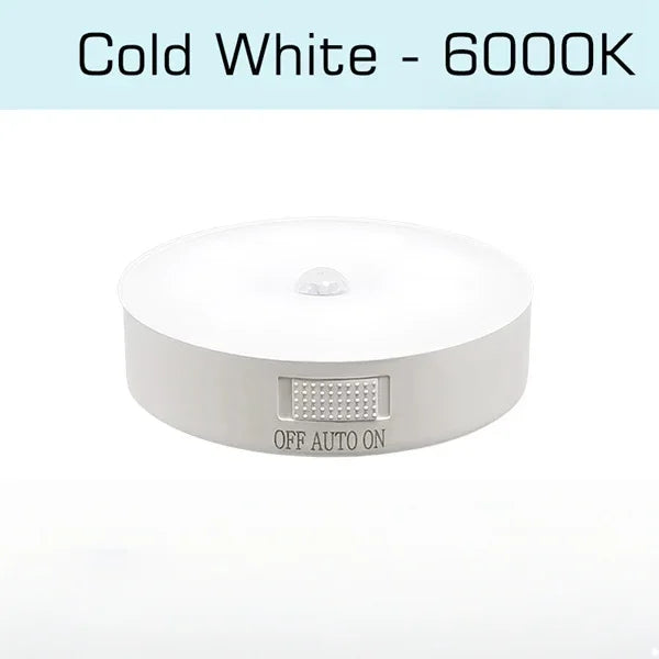 Motion Sensor Night  Light USB Rechargeable Light LED Lamp for Kitchen Bedroom Stairs Hallway Cabinet Closet Wardrobe Nightlight