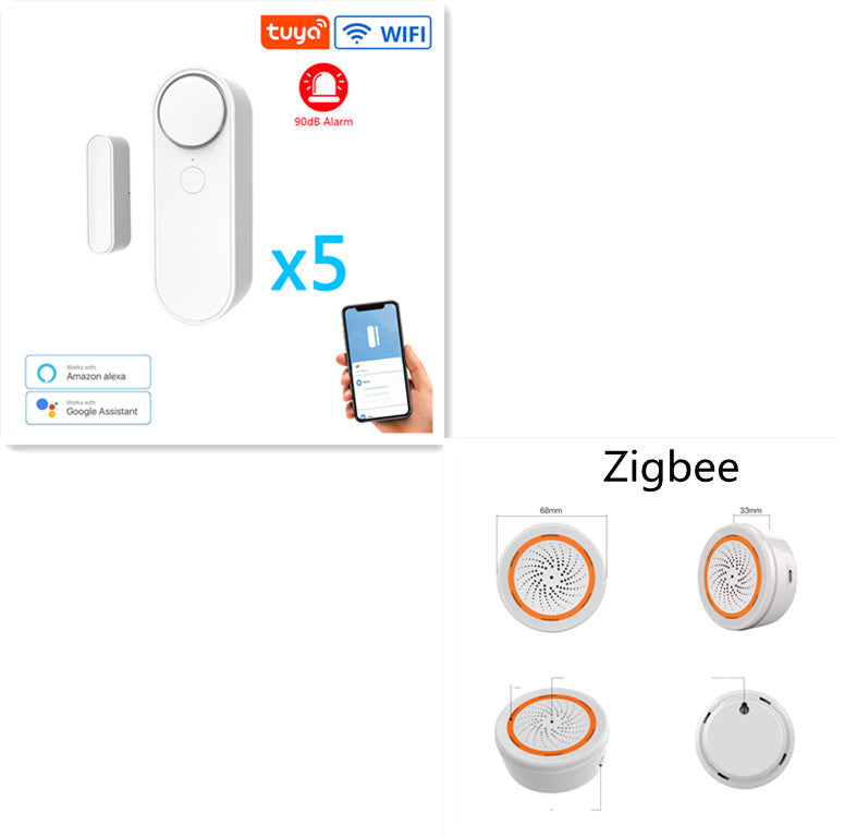 Smart Home Door And Window Sensing Alarm