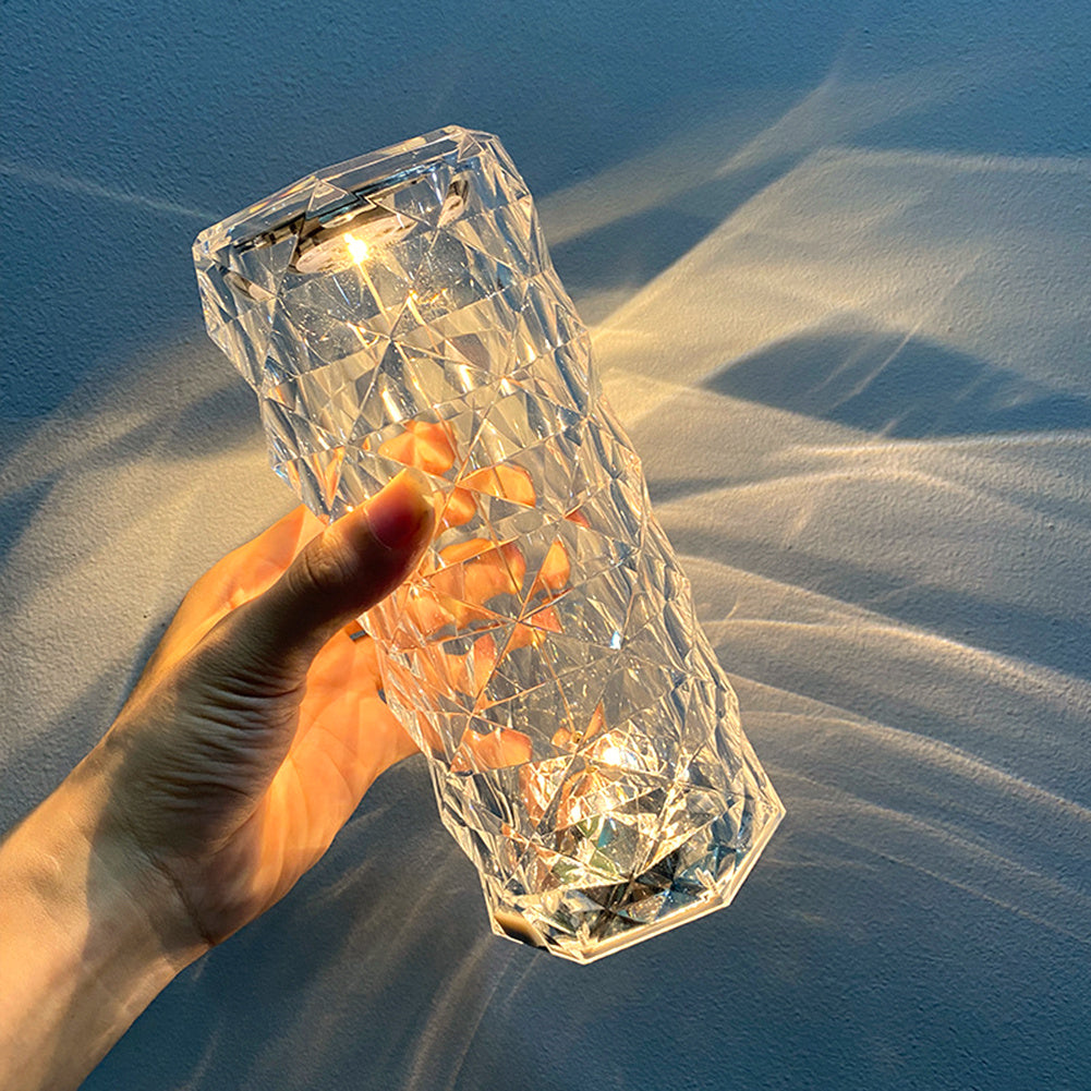 RGB Touch Dimming Nordic Crystal USB Table Lamp