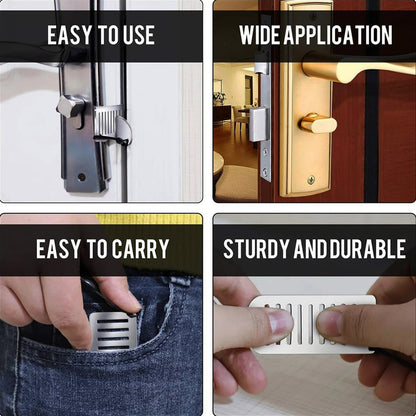 Portable Door Lock for Travel & Home – Extra Privacy And Safety