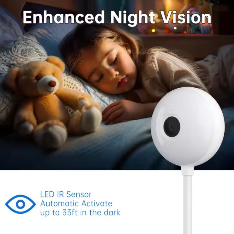 Wesecuu Home Security Smart Lollipop Camera