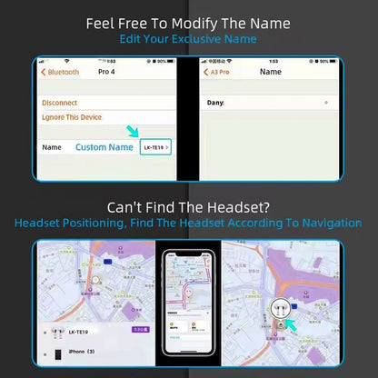 Airs Pro TWS Wireless Bluetooth Earbuds with GPS And Siri Support
