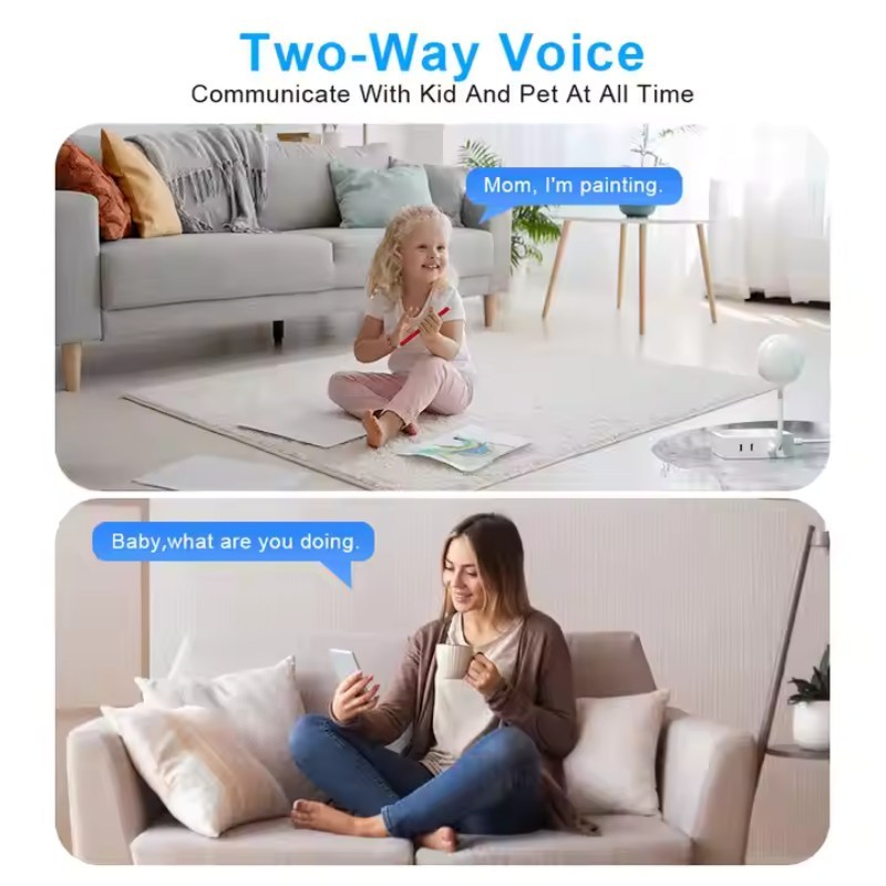 Wesecuu Home Security Smart Lollipop Camera