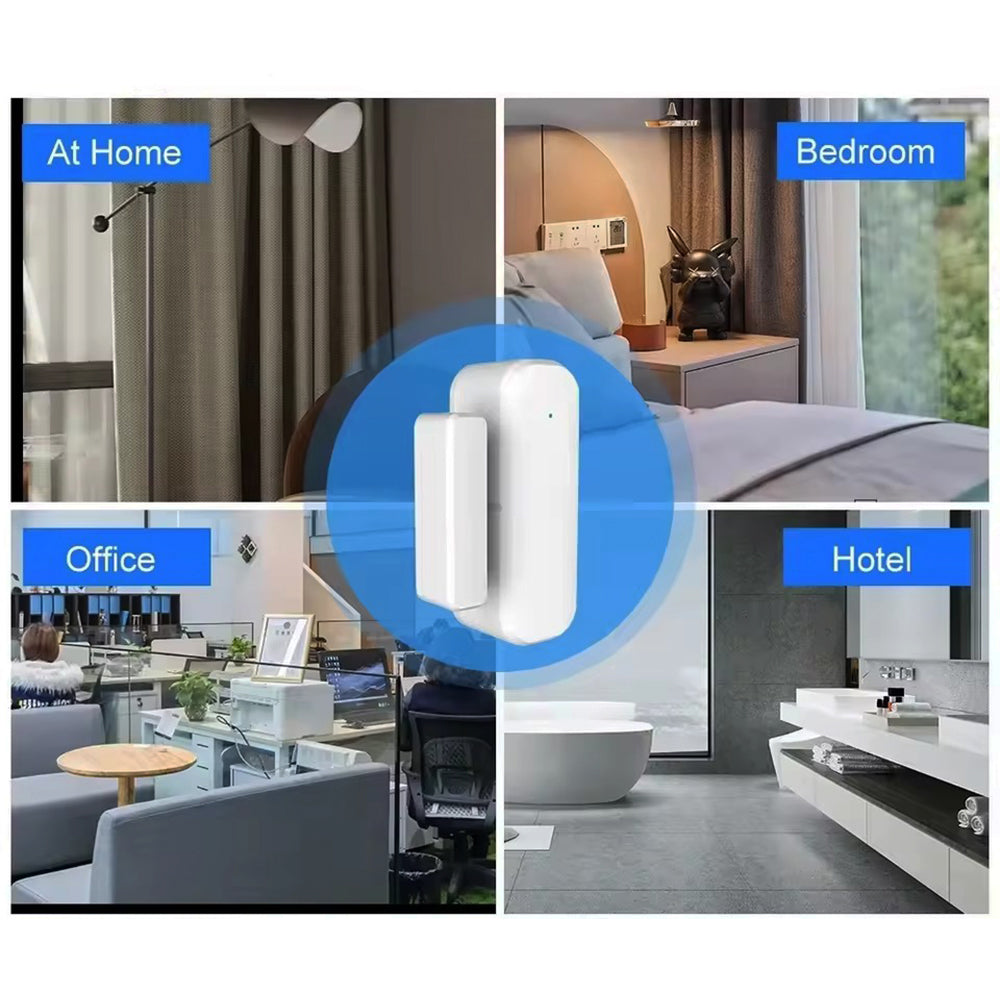 ZigBee Smart Magnetic Door And Window Alarm Sensor Requires Gateway