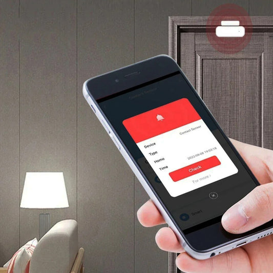 ZigBee Smart Magnetic Door And Window Alarm Sensor Requires Gateway