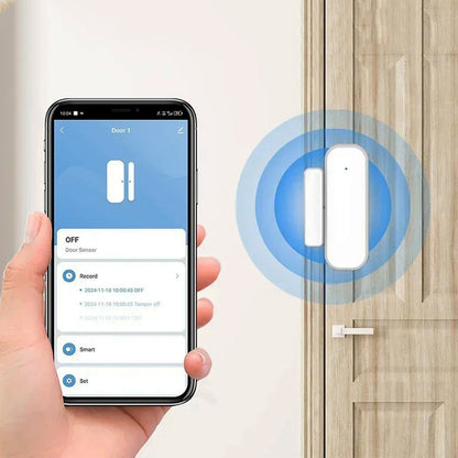 ZigBee Smart Magnetic Door And Window Alarm Sensor Requires Gateway