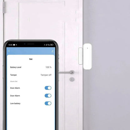 ZigBee Smart Magnetic Door And Window Alarm Sensor Requires Gateway