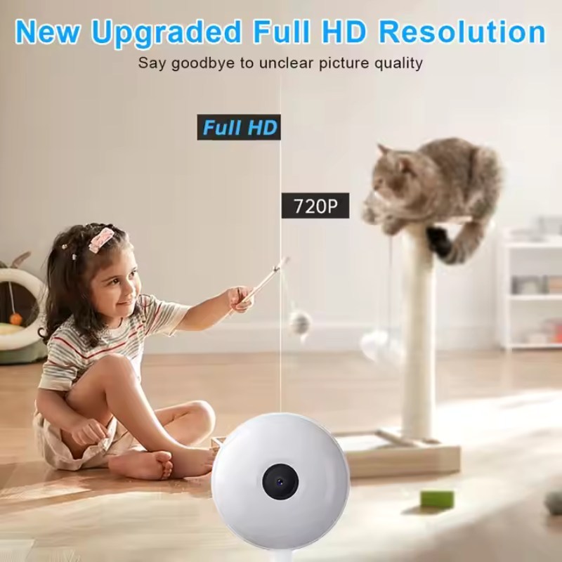 Wesecuu Home Security Smart Lollipop Camera
