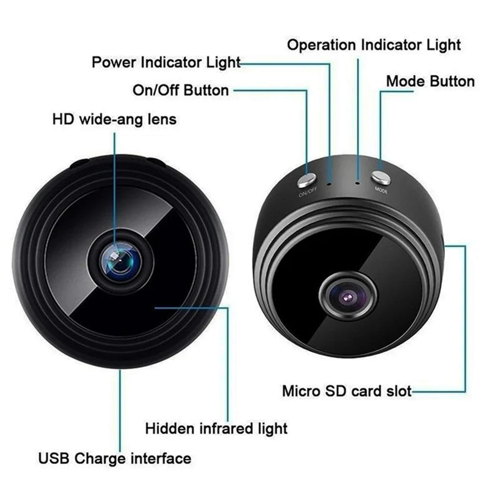 Wireless A9 Mini Camera for Home Surveillance And Remote Viewing