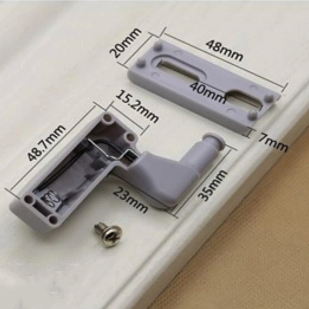 Battery-Free LED Hinge Lamp for Cupboard & Wardrobe Lighting