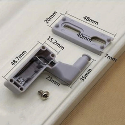 Battery-Free LED Hinge Lamp for Cupboard & Wardrobe Lighting