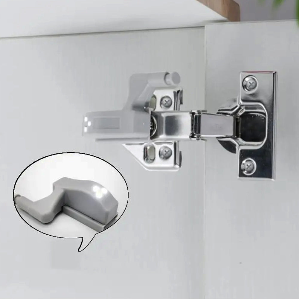 Battery-Free LED Hinge Lamp for Cupboard & Wardrobe Lighting